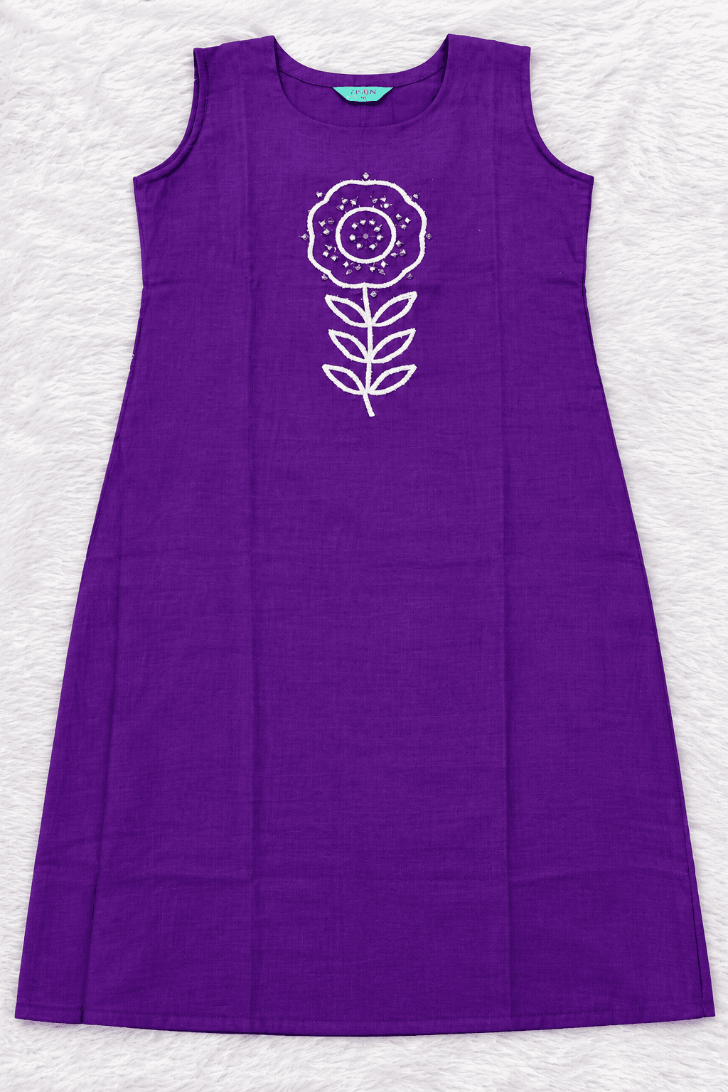 Purple Rose Embroidered Co-ord Set — photo 4 of 4